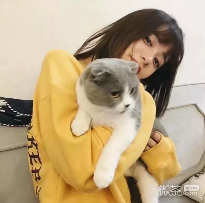 微信森系阳光佛系女头
