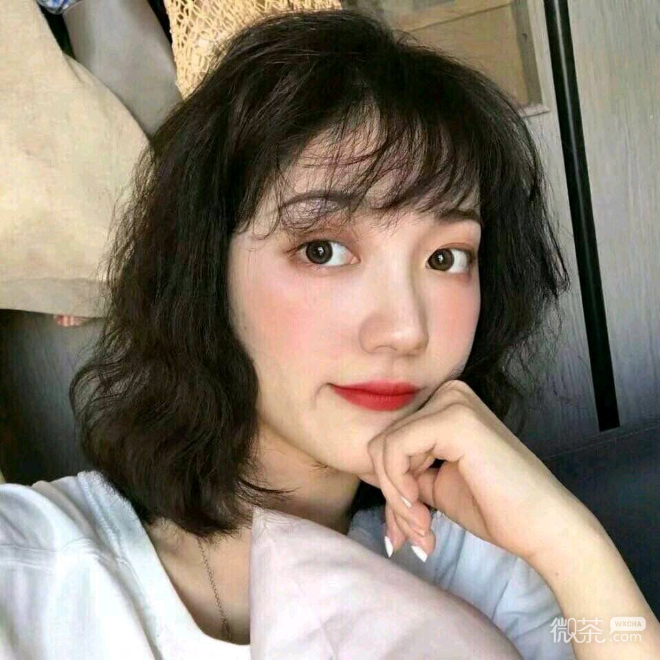 微信清纯文艺阳光女头