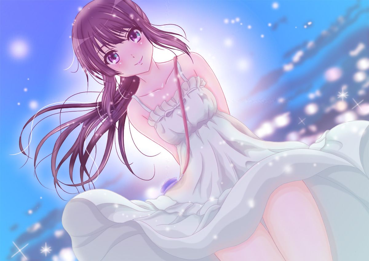 微信清新阳光可爱二次元人物图片