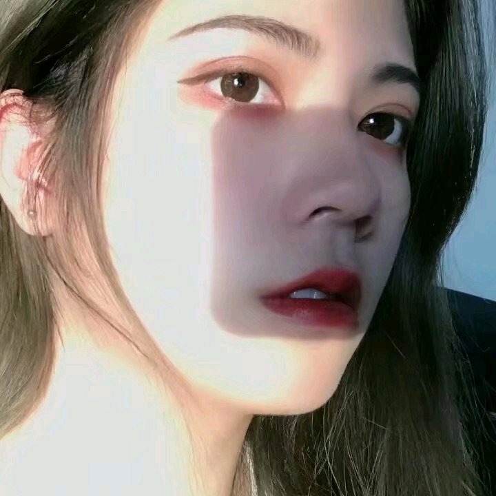 微信清新阳光性感抖音网红女头