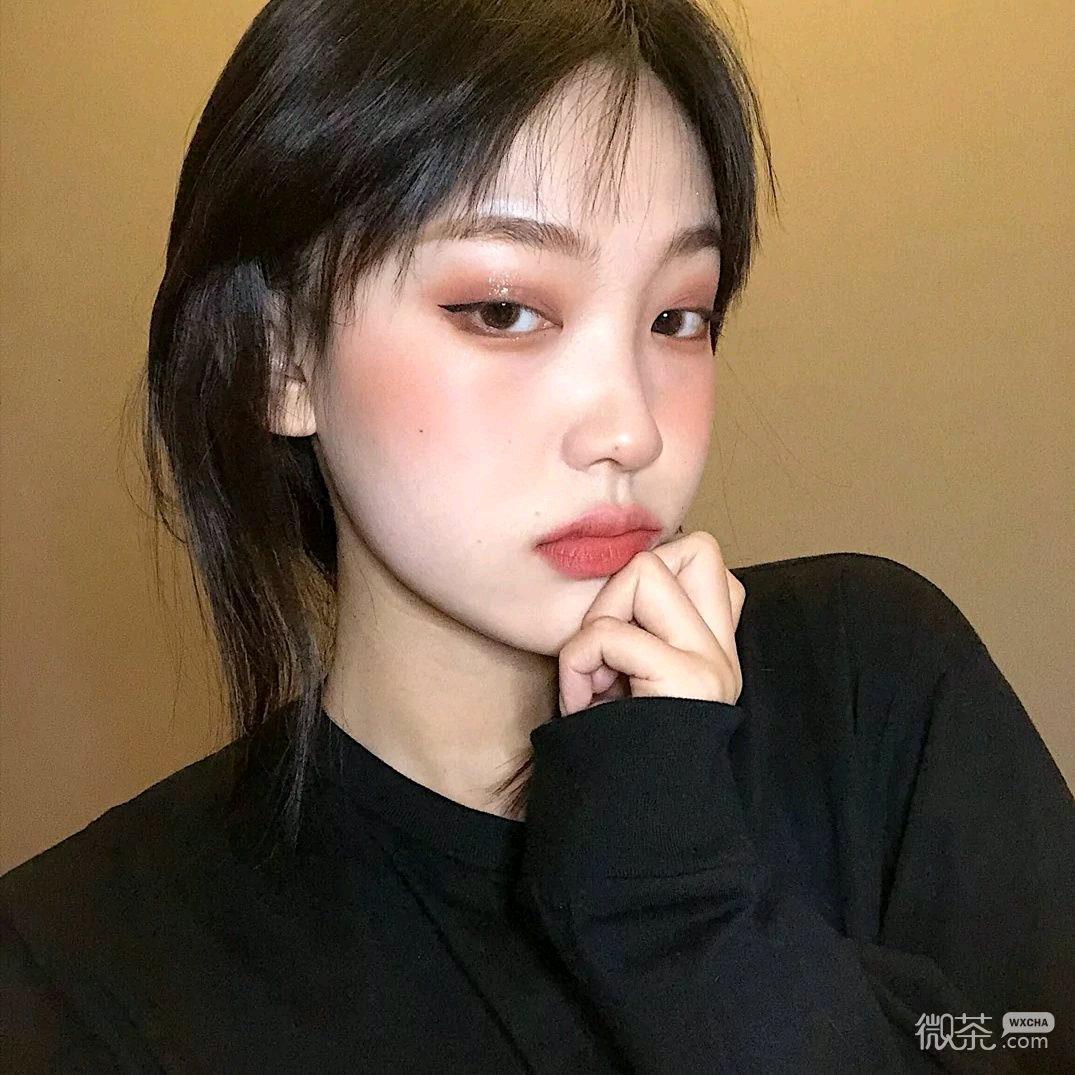 微信漂亮简洁清新女头