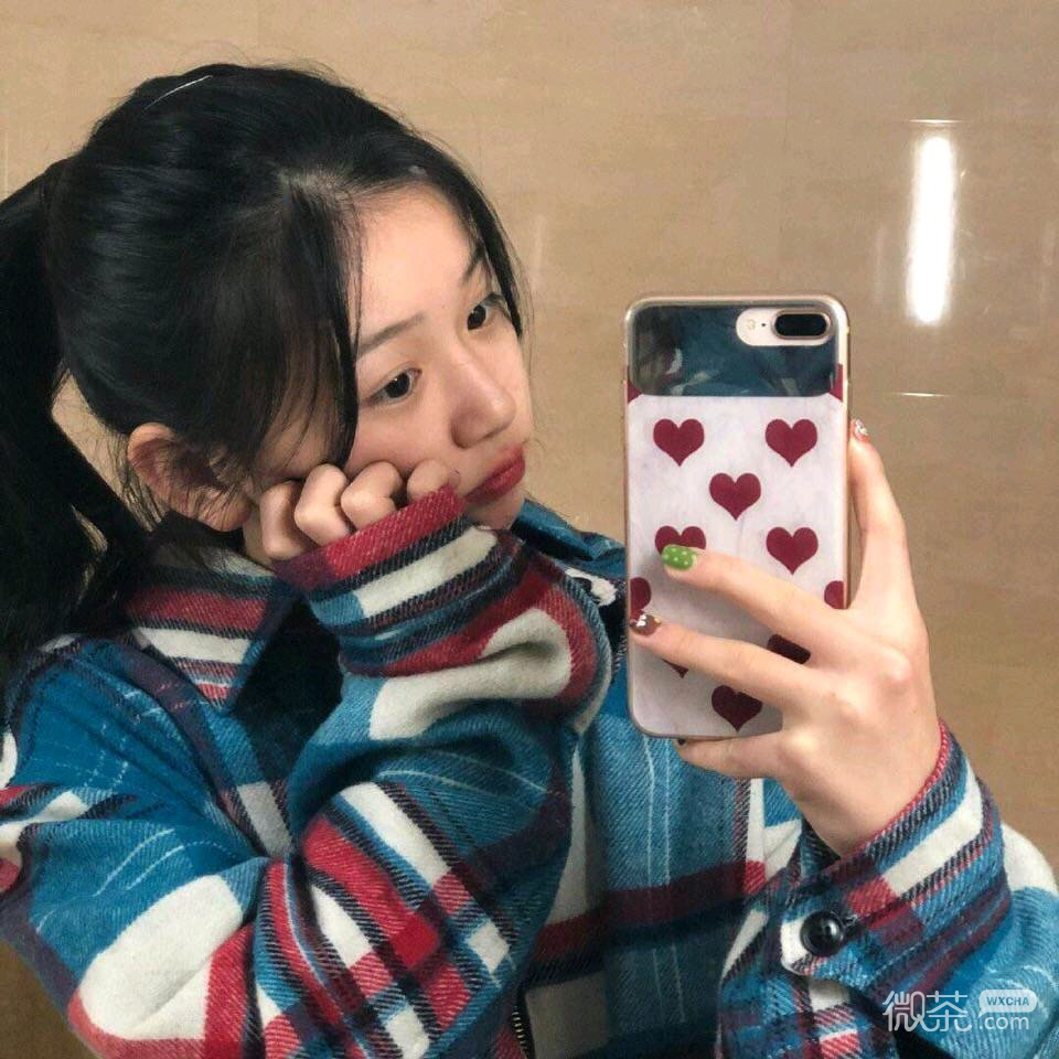 微信阳光青春文艺范女头