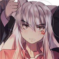 微信可爱简约二次元情侣头像