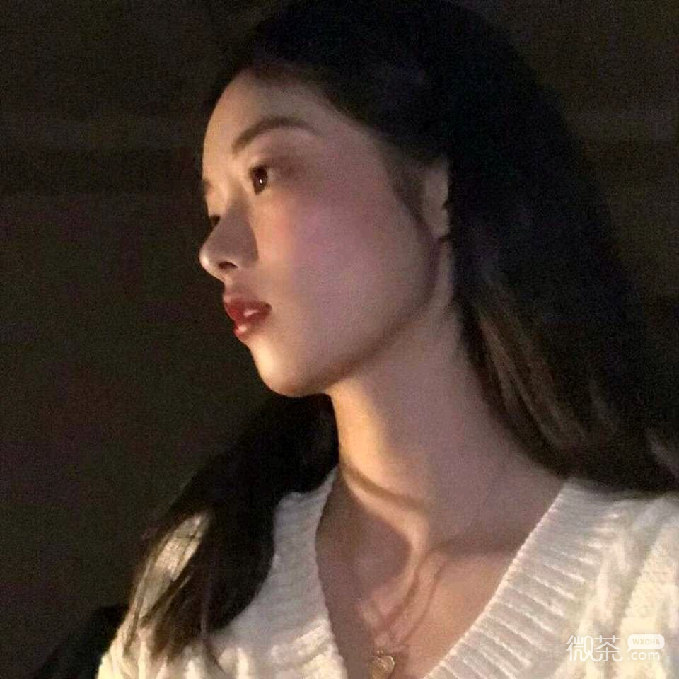 微信漂亮简洁清新女头
