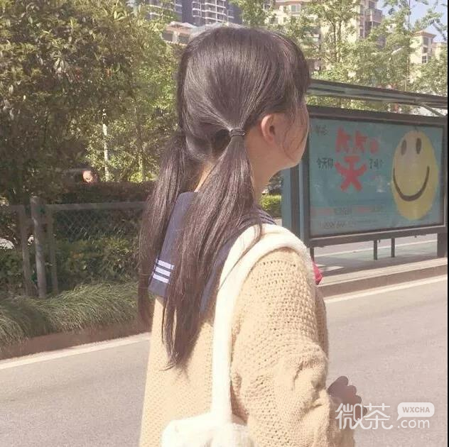 微信森系阳光佛系女头