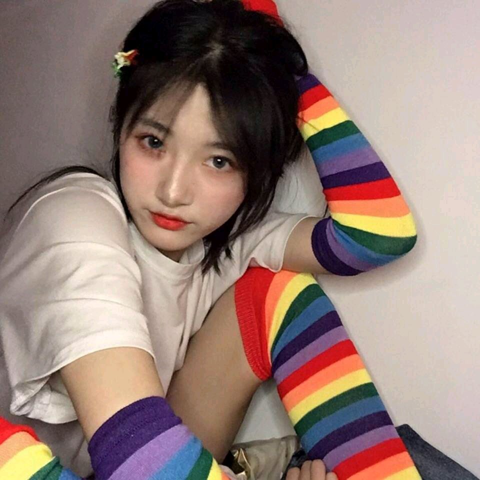 微信阳光清新文艺性感网红女头