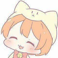 微信可爱简约二次元情侣头像