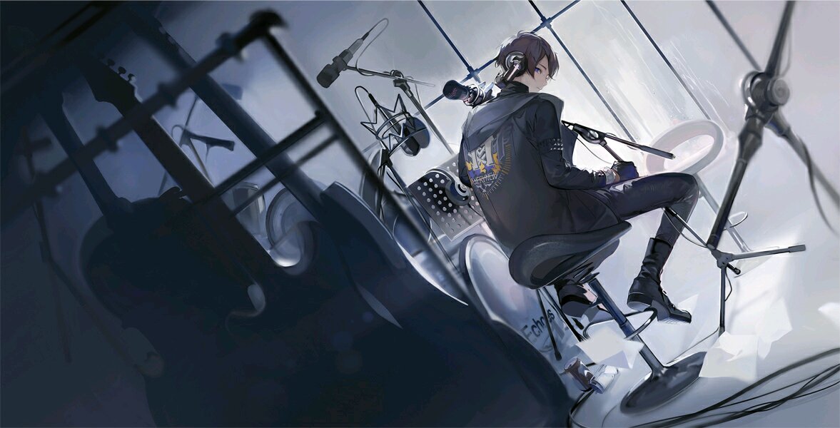 微信霸气超拽二次元人物图片