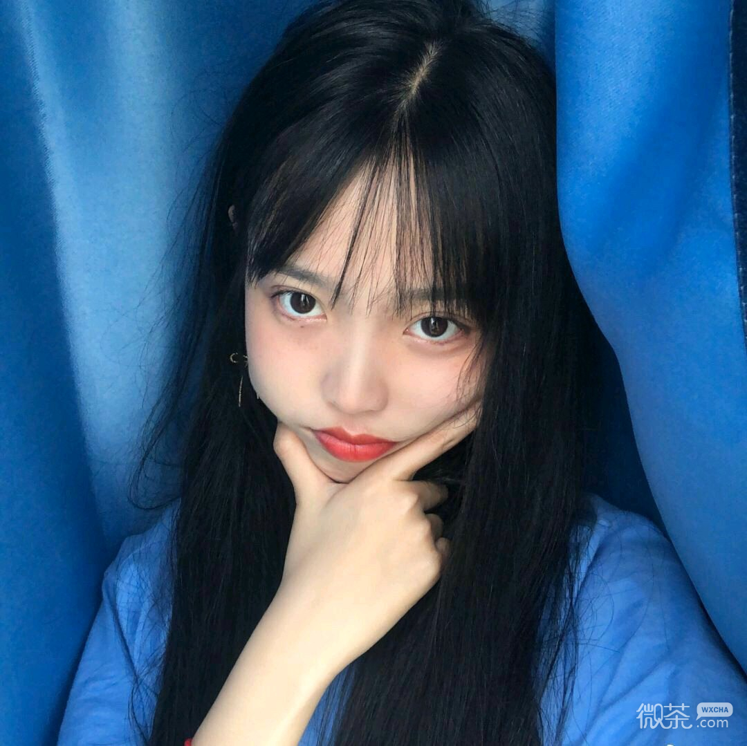 微信清纯文艺阳光女头