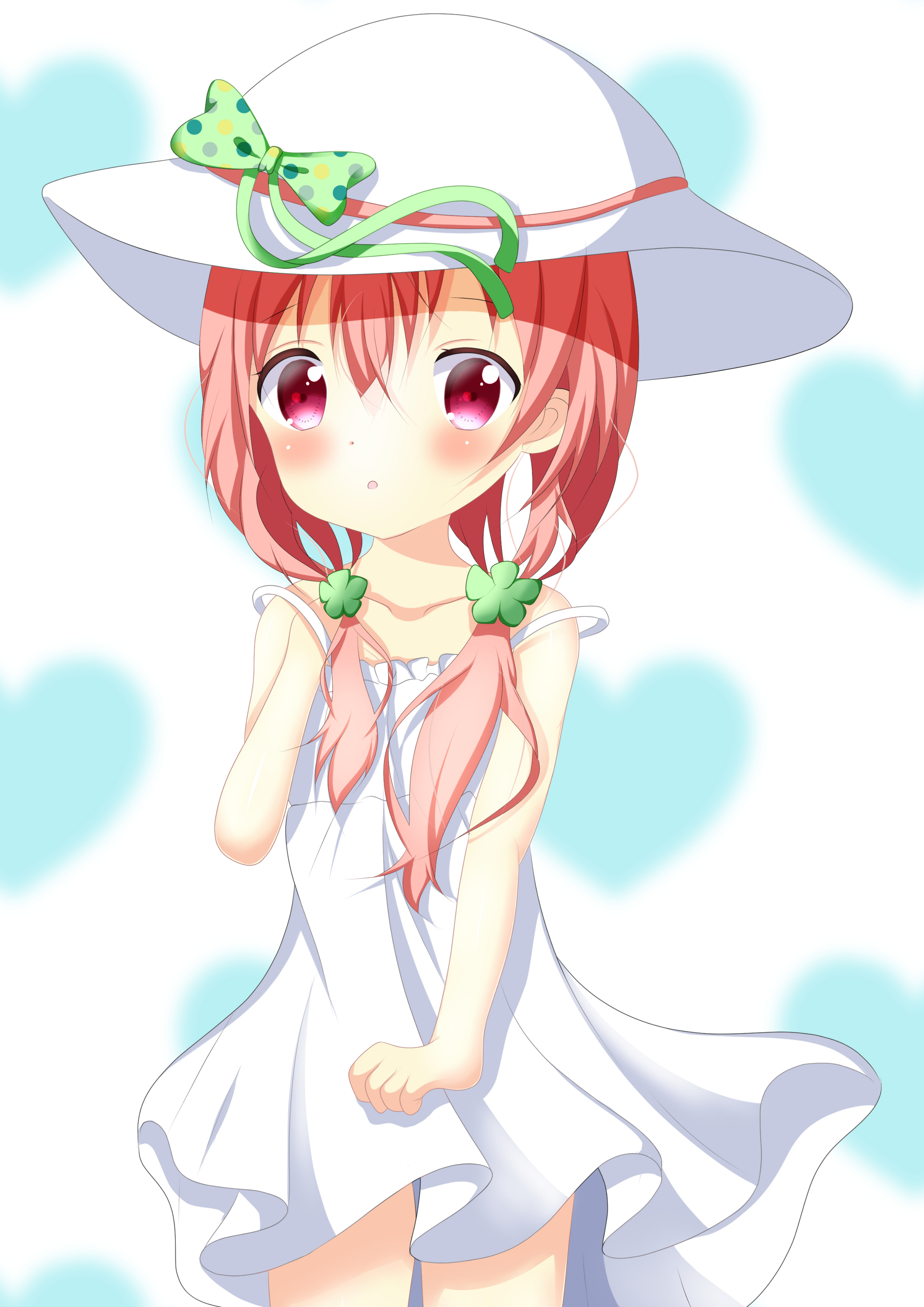 微信清新阳光可爱二次元人物图片