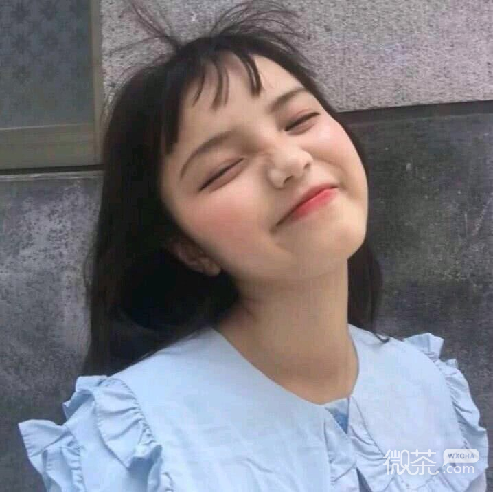 微信清纯文艺阳光女头