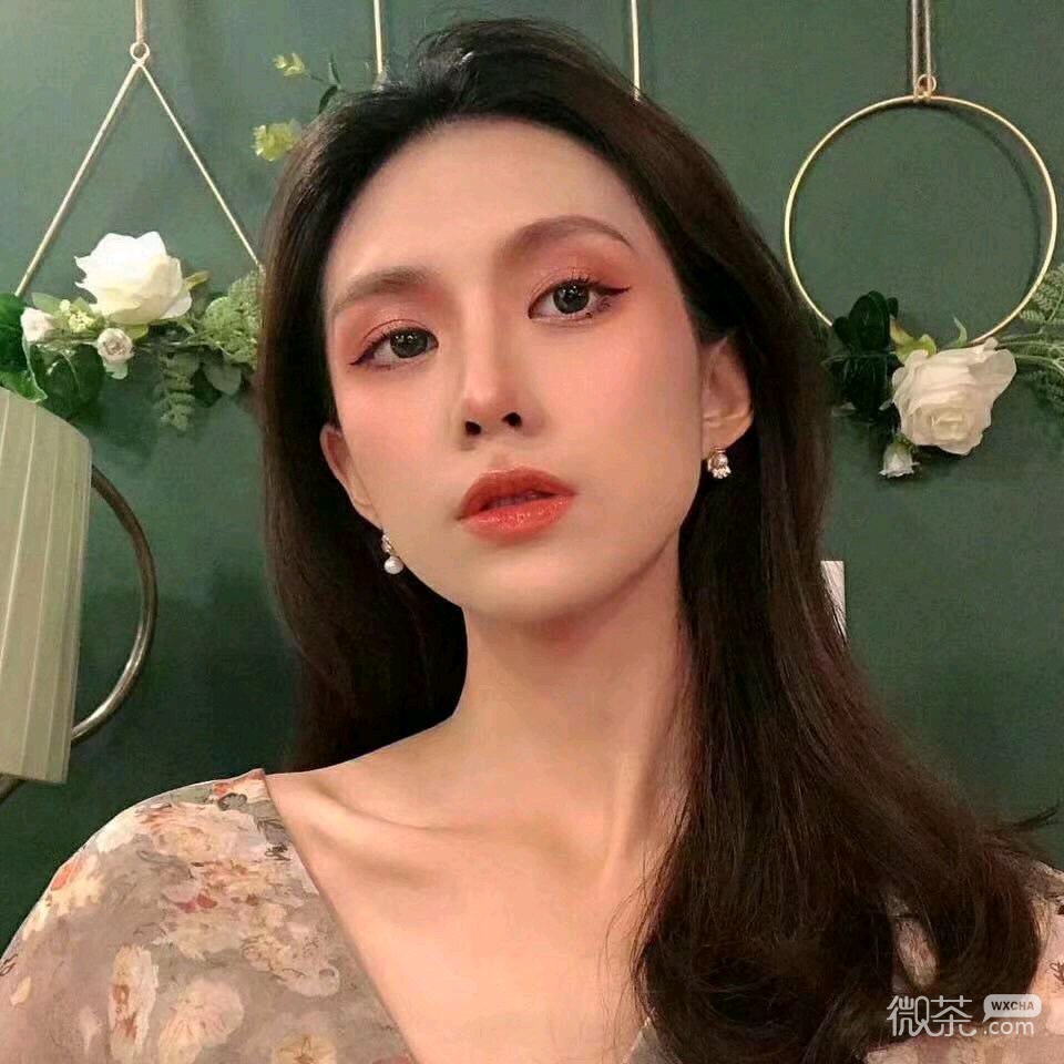 微信阳光青春文艺范女头