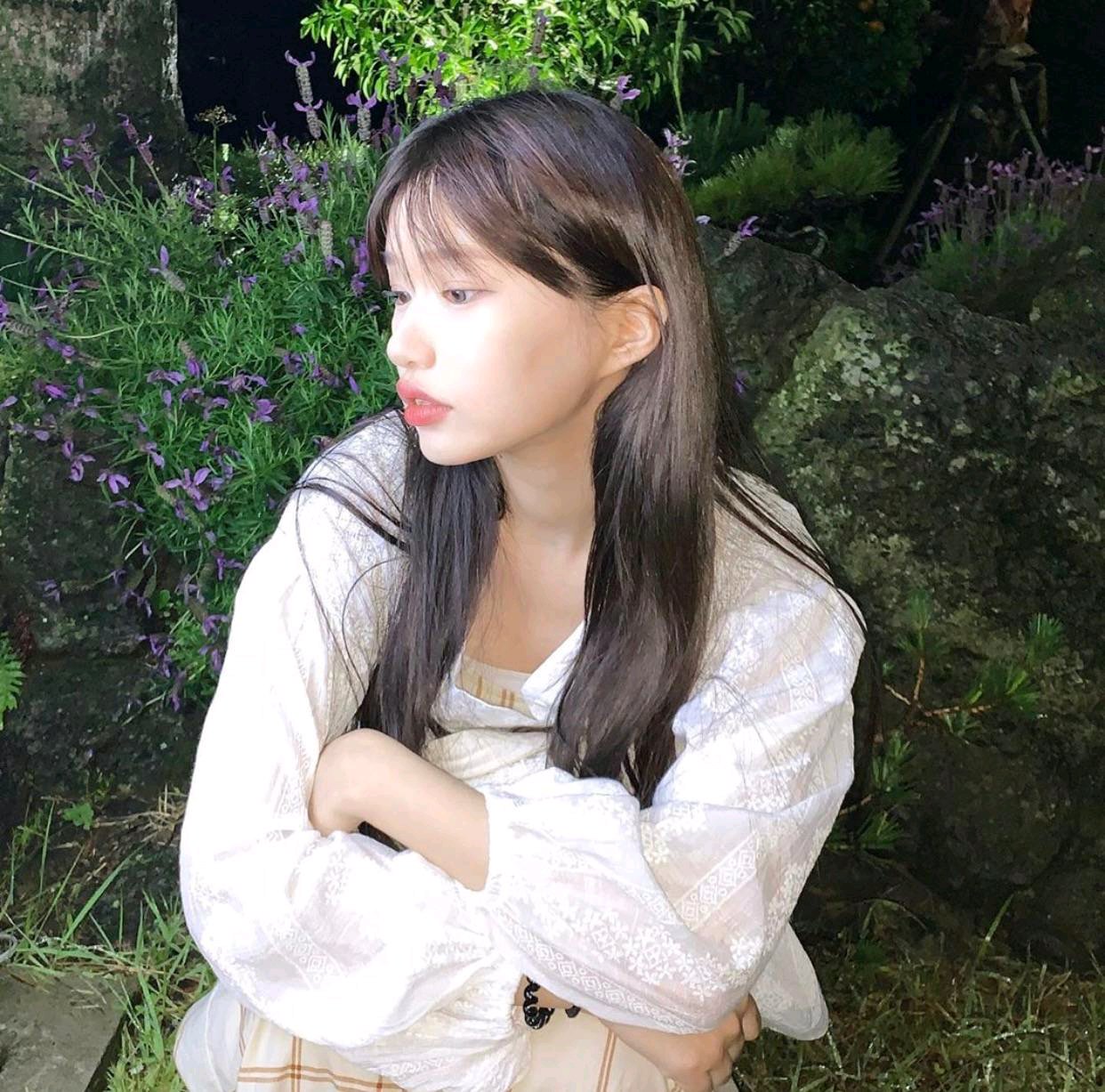 微信阳光清新文艺性感网红女头