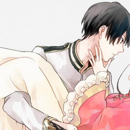 微信可爱简约二次元情侣头像