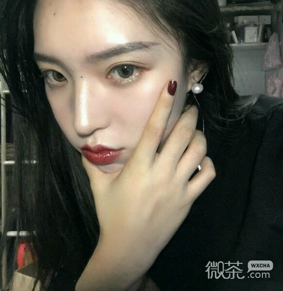 微信清新性感迷人女头