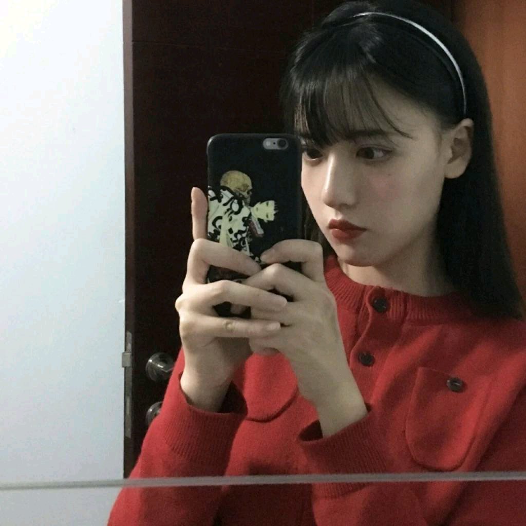 微信阳光清新文艺性感网红女头