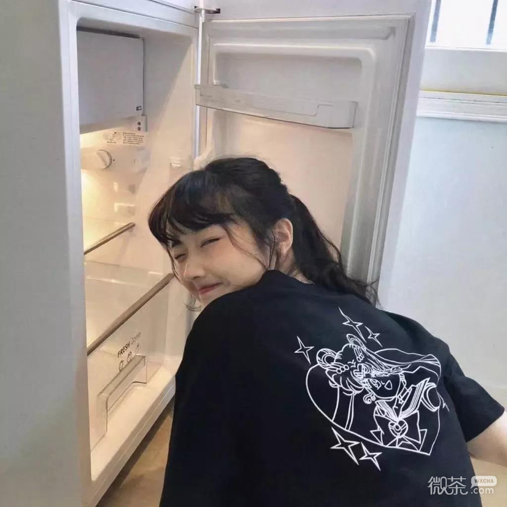 微信森系阳光佛系女头