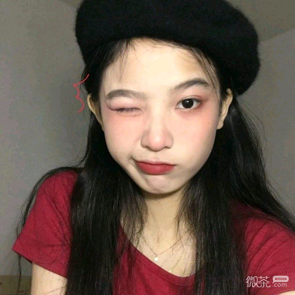 微信漂亮简洁清新女头
