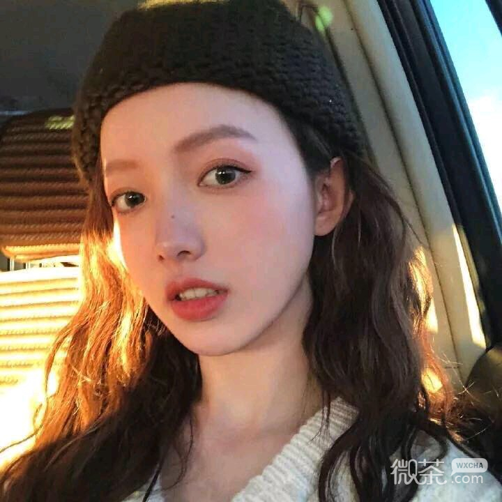 微信漂亮简洁清新女头