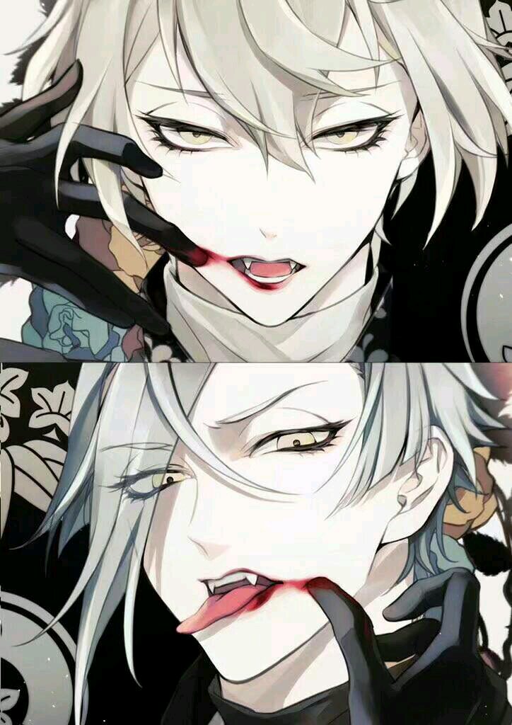 微信冷酷霸气二次元人物图片