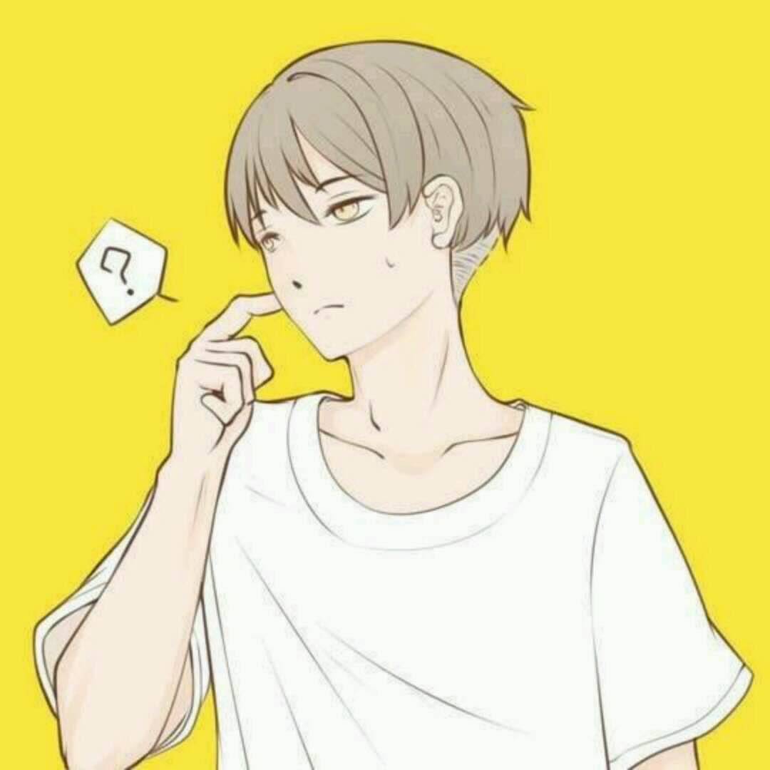 微信可爱简约二次元情侣头像