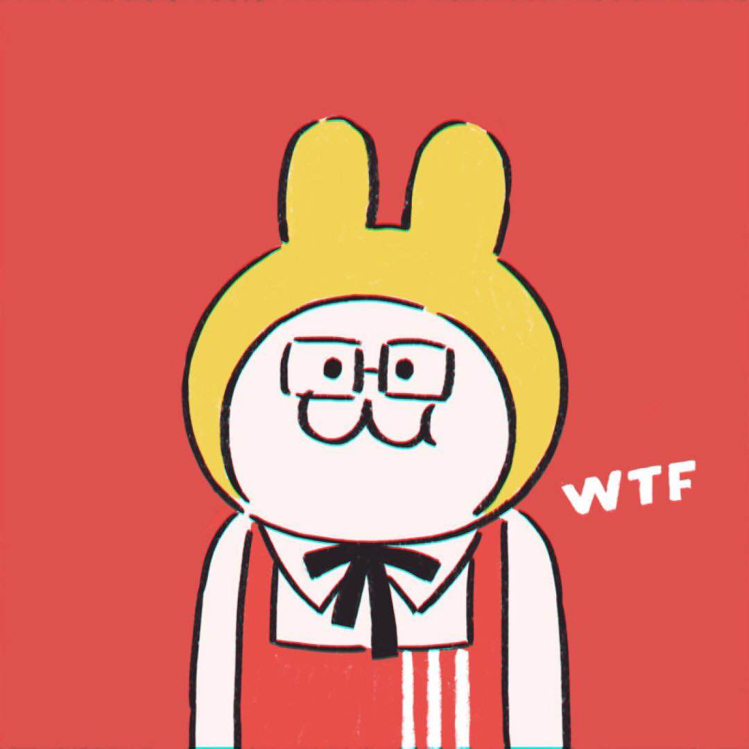 微信可爱简约二次元情侣头像