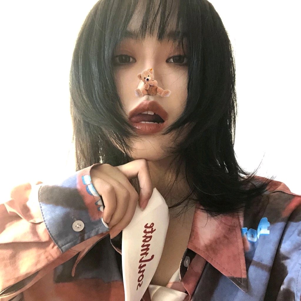 微信清新阳光性感抖音网红女头