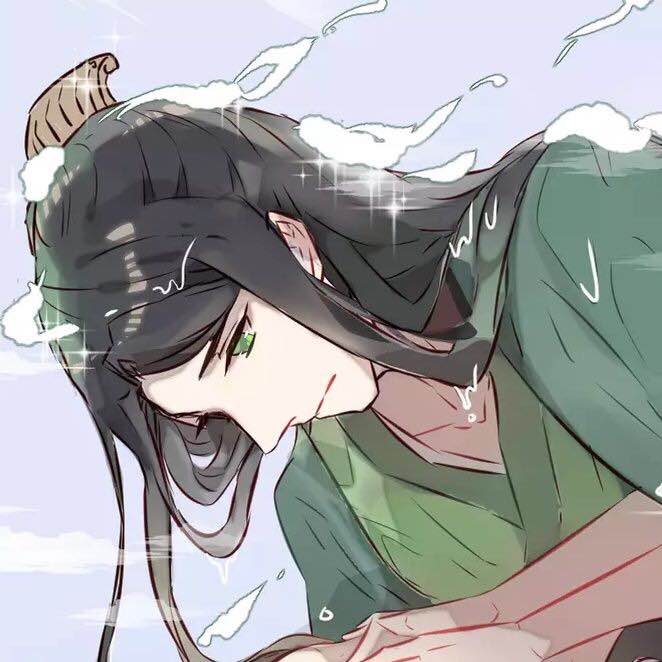 微信可爱简约二次元情侣头像