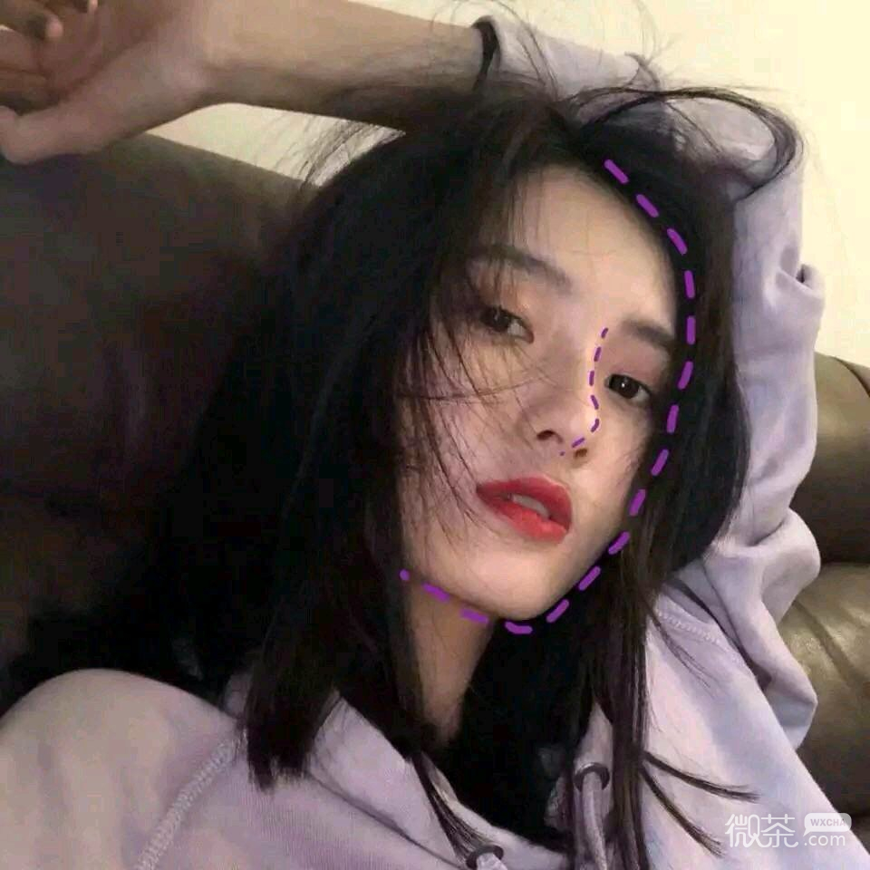 微信漂亮简洁清新女头