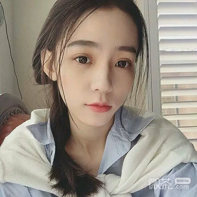 微信阳光小清新时尚阳光女头