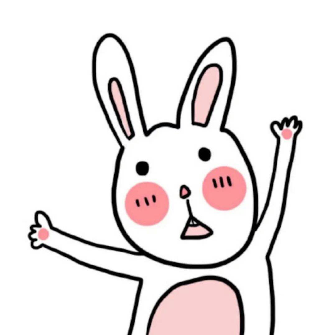 微信可爱简约二次元情侣头像