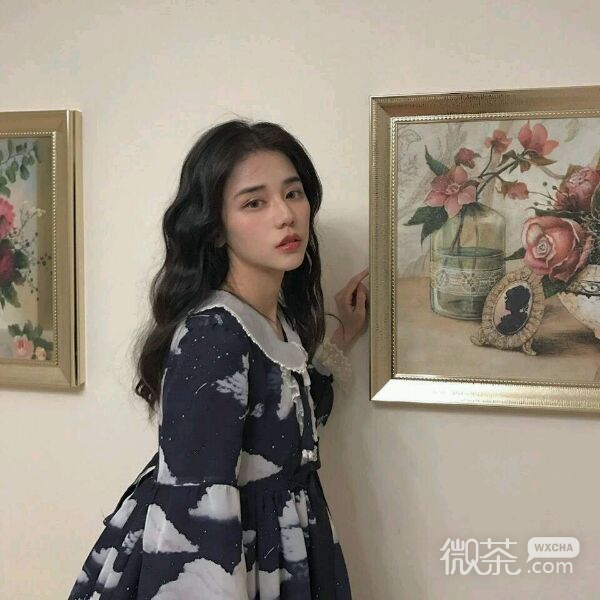 微信清新性感迷人女头