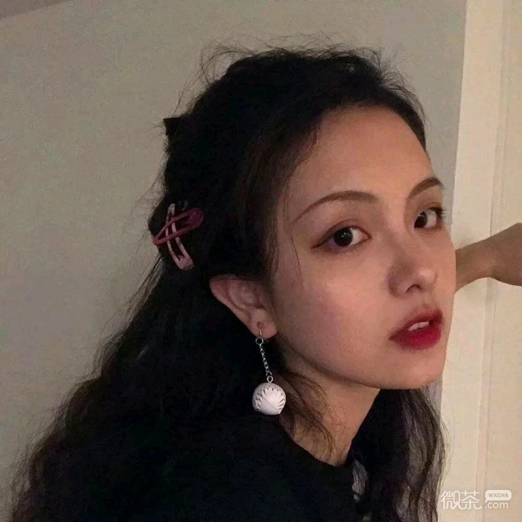 微信气质性感冷酷女头