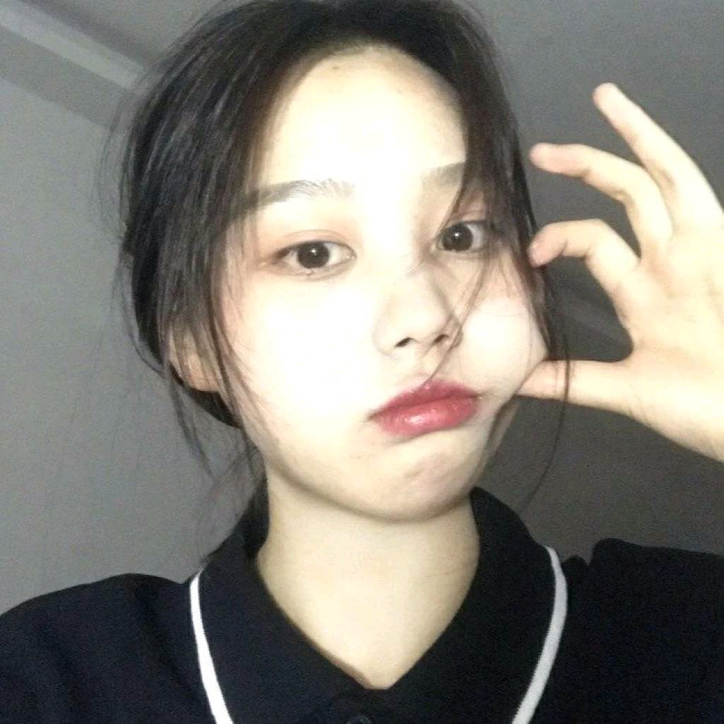 微信阳光清新文艺性感网红女头