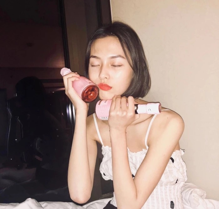 微信森系可爱迷人女头