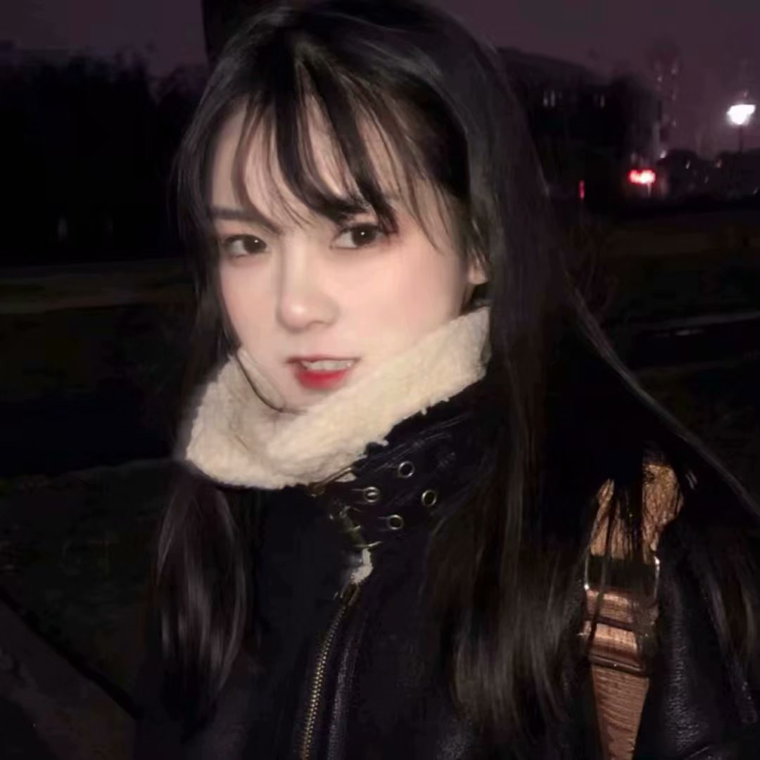 微信清新冷酷霸气女头