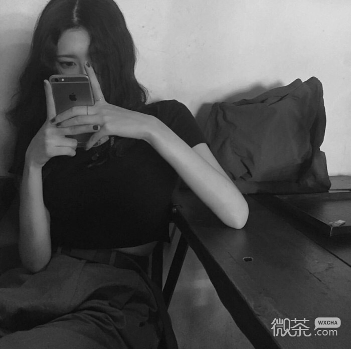 微信森系可爱迷人女头