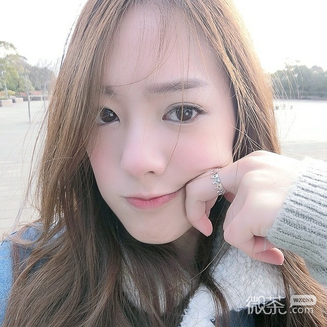 微信森系可爱迷人女头