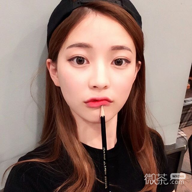 微信森系可爱迷人女头