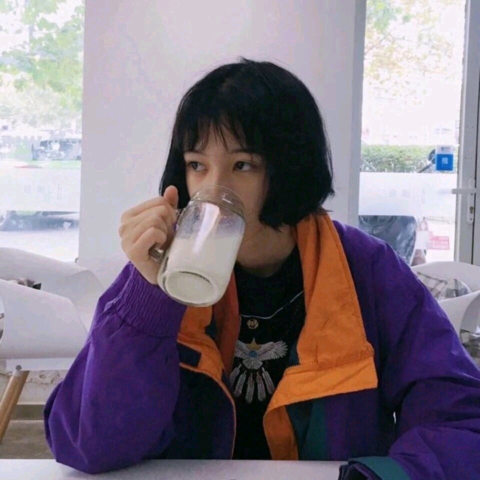 微信森系可爱迷人女头