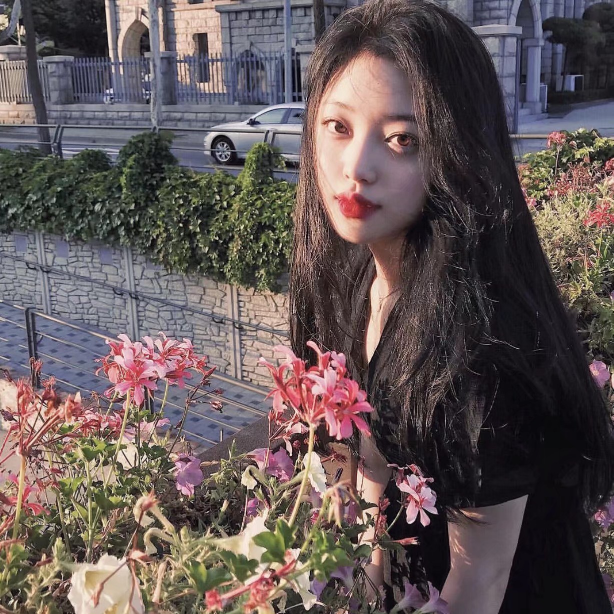 微信森系可爱迷人女头