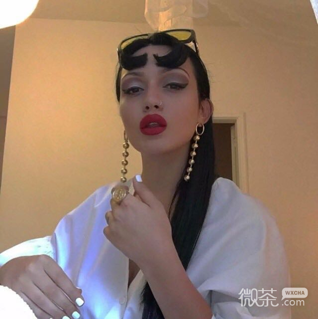 微信阳光性感潮流气质女头
