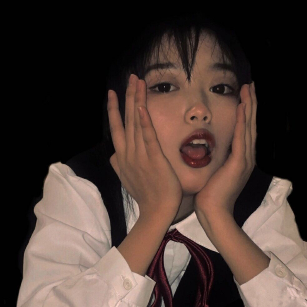 微信清新冷酷霸气女头