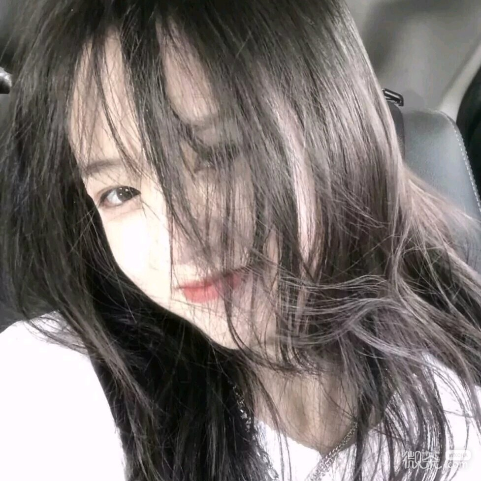 微信清纯简洁气质阳光女头
