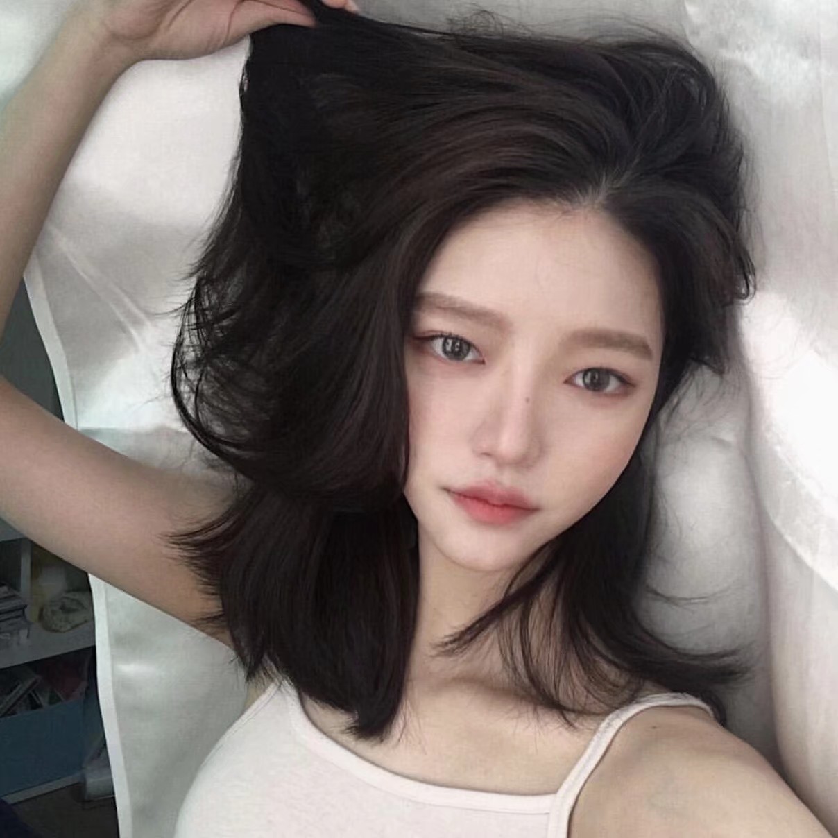 微信森系可爱迷人女头