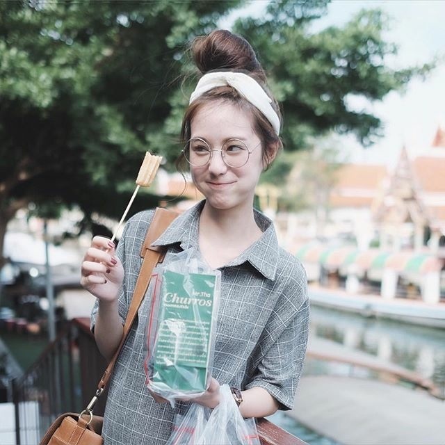 微信森系可爱迷人女头