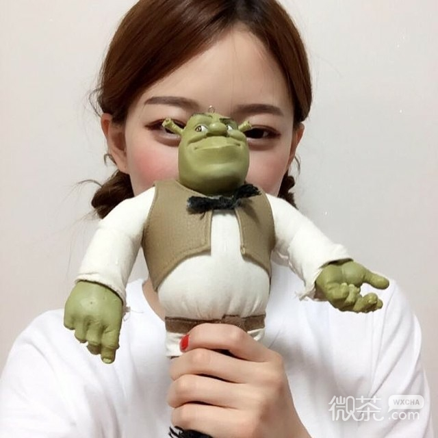 微信森系可爱迷人女头