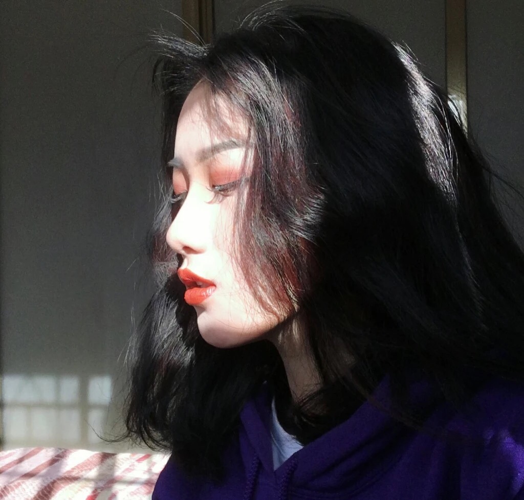 微信森系可爱迷人女头