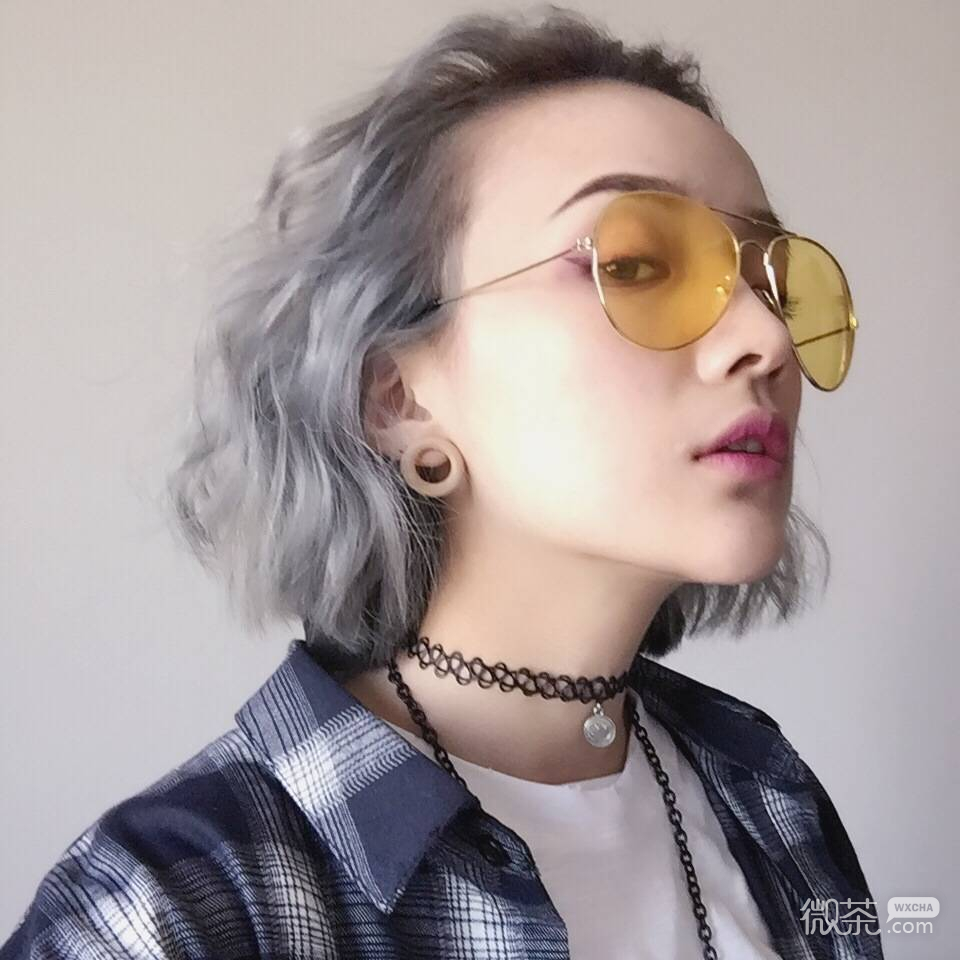 微信森系可爱迷人女头