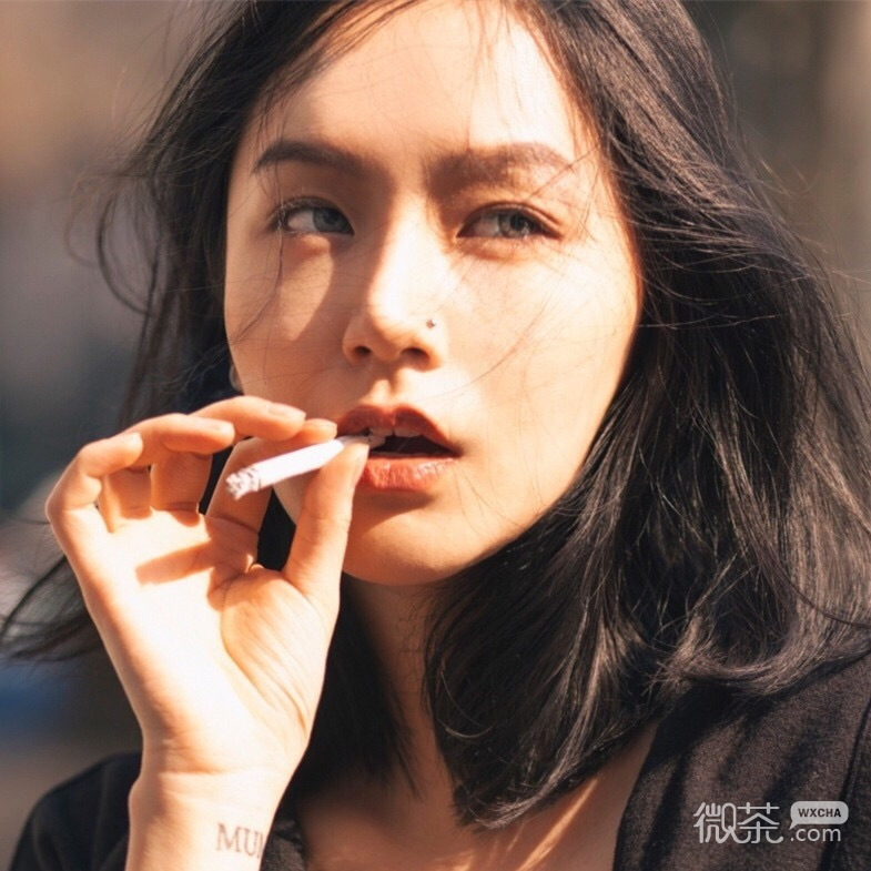 微信森系可爱迷人女头